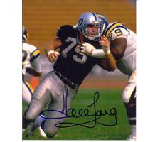 Howie Long Autographed Oakland Raiders Memorabilia – Jersey, Helmet, Photo With Nameplate - View #4