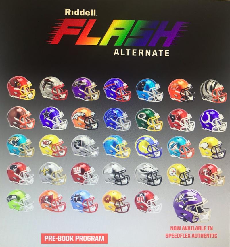 FLASH Mini Helmets  Sports Memorabilia!
