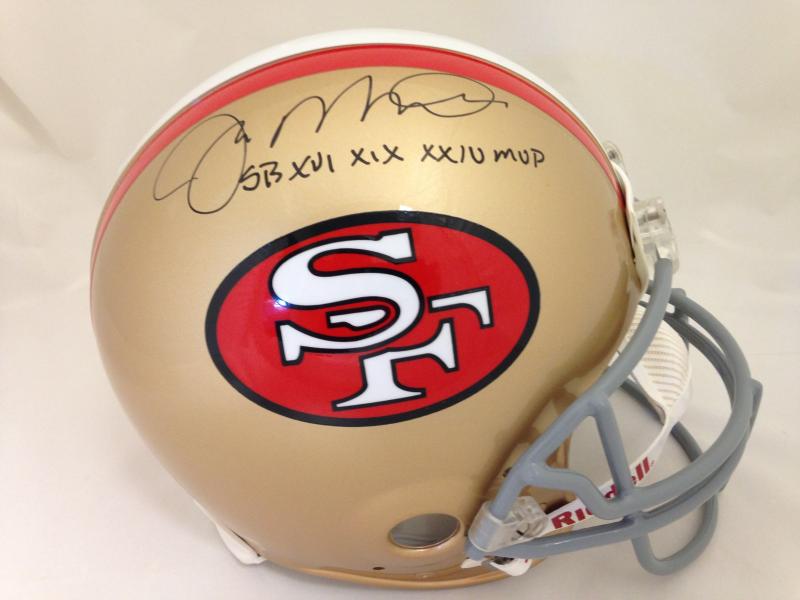Joe Montana Autographed San Francisco 49ers Throwback Pro Line