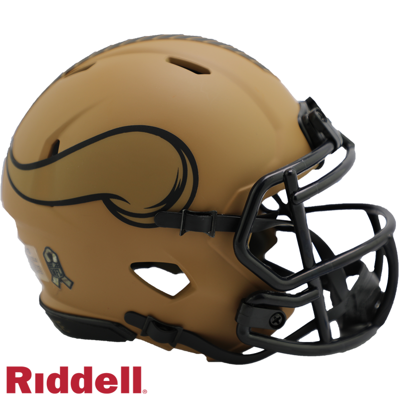 Mini Casque New Orleans Saints Riddell 2022 Salute To Service - Collection NFL