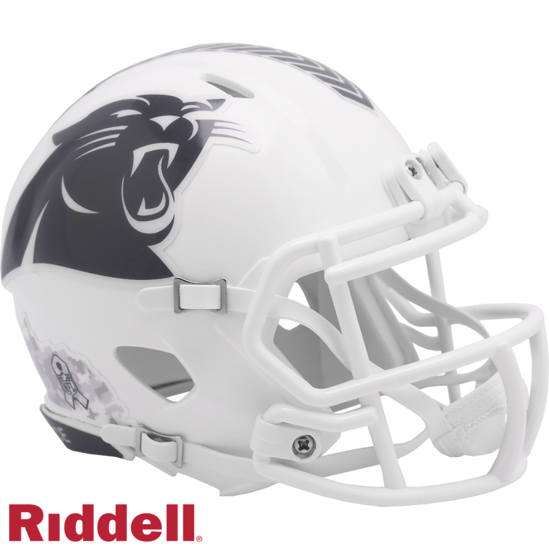 Salute to Service Helmet - Mini white | Sports Memorabilia!