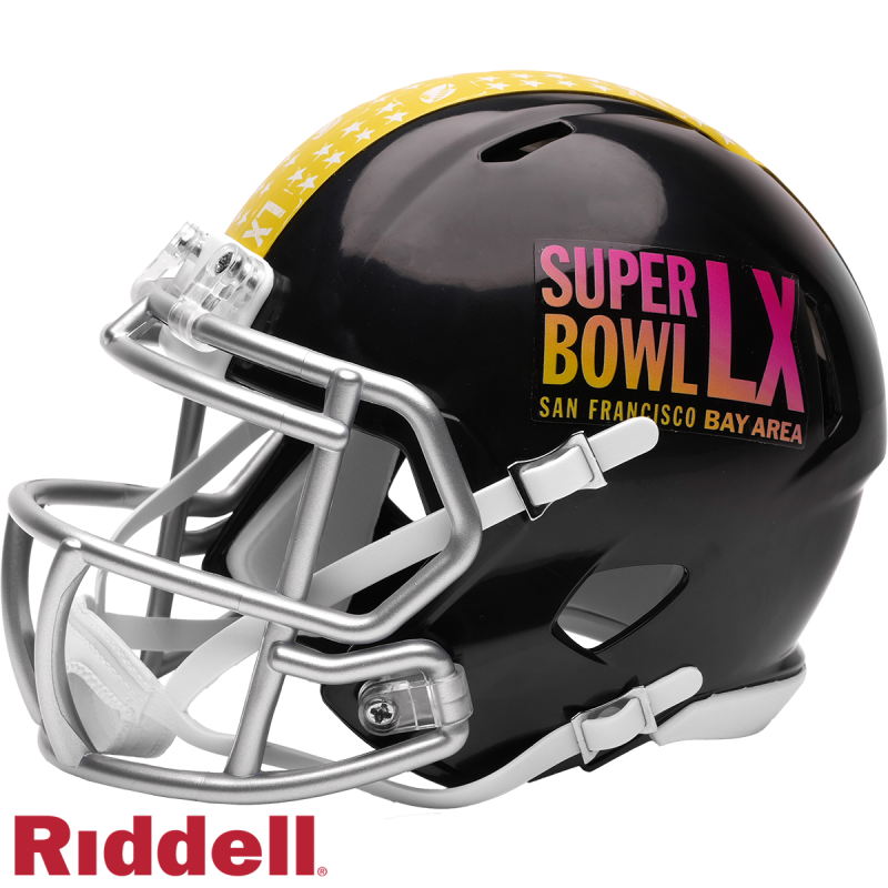 Super Bowl 60 Helmet - SpeedFlex by Riddell | Sports Memorabilia!