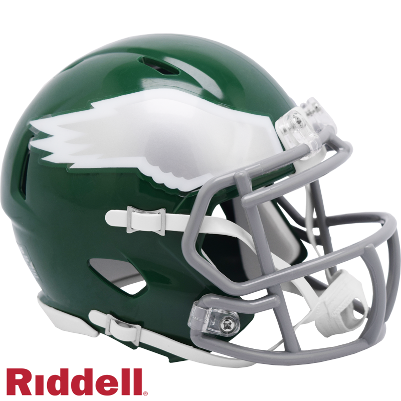Philadelphia Eagles 197495 Throwback Mini Speed Helmets Sports