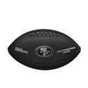 49ers Metallic Premiere Team Football by Wilson   