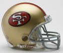 San Francisco 49ers 1964-95  Throwback Replica Mini Helmet by Riddell