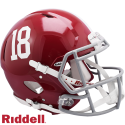  Alabama Crimson Tide #18 College Speed Helmet by Riddell