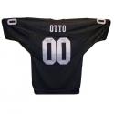 Jim Otto Autographed Jersey Authentic Oakland Raiders Black signed "00" & "HOF 1