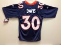 Terrell Davis Almost Authentic Broncos Jersey by Starter Navy size 48