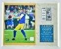 Jared Goff Plaque 