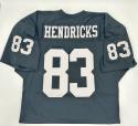 Ted Hendricks Authentic Oakland Raiders Old Style Jersey, Black, size 48