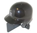 Colorado Rockies Official MLB Mini Batting Helmet by Riddell in cardboard box