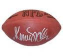 Marcus Allen Autographed Football NFL Tagliabue Game by Wilson