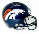 Terrell Davis Autographed Denver Broncos Pro Line NFL Helmet by Riddell