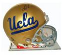 Troy Aikman Autographed UCLA Pro Line Helmet by Riddell