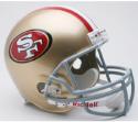 San Francisco 49ers Helmet 2009-Present Deluxe Replica Full Size by Riddell