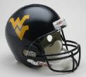 West Virginia Mountaineers College Deluxe Replica Full Size Helmet by Riddell