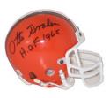Otto Graham Autographed Helmet Cleveland Browns Throwback Authentic Mini signed 