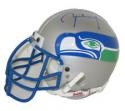 Rick Mirer Autographed Seattle Seahawks Throwback Authentic Mini Helmet by Ridde