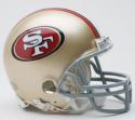 San Francisco 49ers 2009-Present Replica Mini Helmet by Riddell