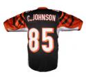 Chad Johnson (Ochocinco) Cincinnati Bengals Jersey by Reebok, Home, size 48, #85