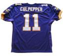 Daunte Culpepper Authentic Minnesota Vikings Jersey by Reebok, Purple, size 50