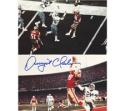 Dwight Clark Autographed Photo of The Catch 49ers 8x10