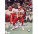 Len Dawson Kansas City Chiefs 8x10 Autographed Photo #199 Handoff