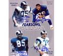 Fearsome Foursome Autographed Photo Rams 8x10 #244