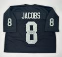 Josh Jacobs Autographed Raiders Custom Jersey  