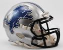 Detroit Lions Mini Speed Helmets by Riddell