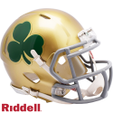 Notre Dame Shamrock Speed Mini Helmet by Riddell