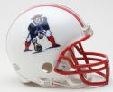 New England Patriots 1990-92 Throwback Replica Mini Helmet by Riddell