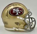 Brock Purdy Signed Mini Helmet