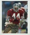 Tom Rathman Autographed 8x10 Photo