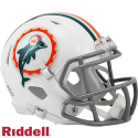 Miami Dolphins 1972 Throwback Mini Speed Helmets