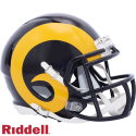Los Angeles Rams 1981-99 Throwback Mini Speed Helmets