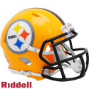 Pittsburgh Steelers Yellow Throwback Mini Speed Helmets