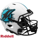 Dolphins Lunar Replica Speed Helmets