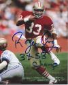 49ers Roger Craig Autographed 8x10 #324 with "3xSB Champ"