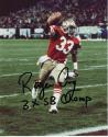 49ers Roger Craig Autographed 8x10 #326 with "3xSB Champ"