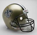 New Orleans Saints Helmet 2000-Present Deluxe Replica Full Size by Riddell