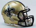 New Orleans Saints Mini Speed Helmets by Riddell