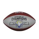 Rams Super Bowl 56 Champions Commemorative Silver Football