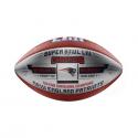 Patriots Super Bowl 53 Champions Commemorative Metallic Silver Football