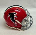 Michael Vick Autographed Falcons Throwback Mini Helmet