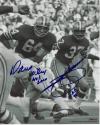 Dave Wilcox and Jimmy Johnson 8x10 photo