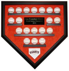 San Francisco Giants Baaseball Display Case