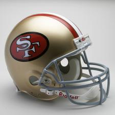 San Francisco 49ers Helmet
