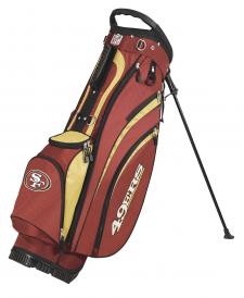 49ers golf bag with stand