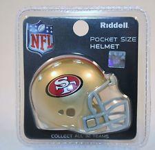 San Francisco 49ers Revolution Pocket Pro Helmet by Riddell-